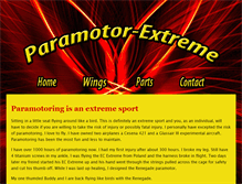 Tablet Screenshot of paramotor-renegade.com